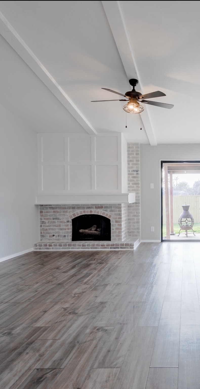 Fireplace After
